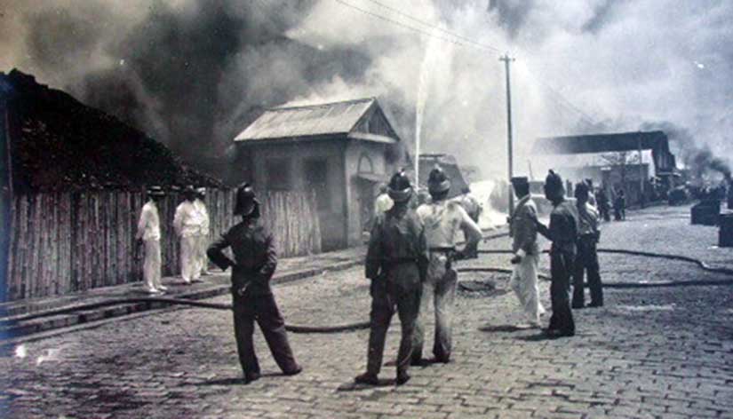 Cholera fire Tondo Manila during American colonial regime Philippines Edwardian Gilded Age era