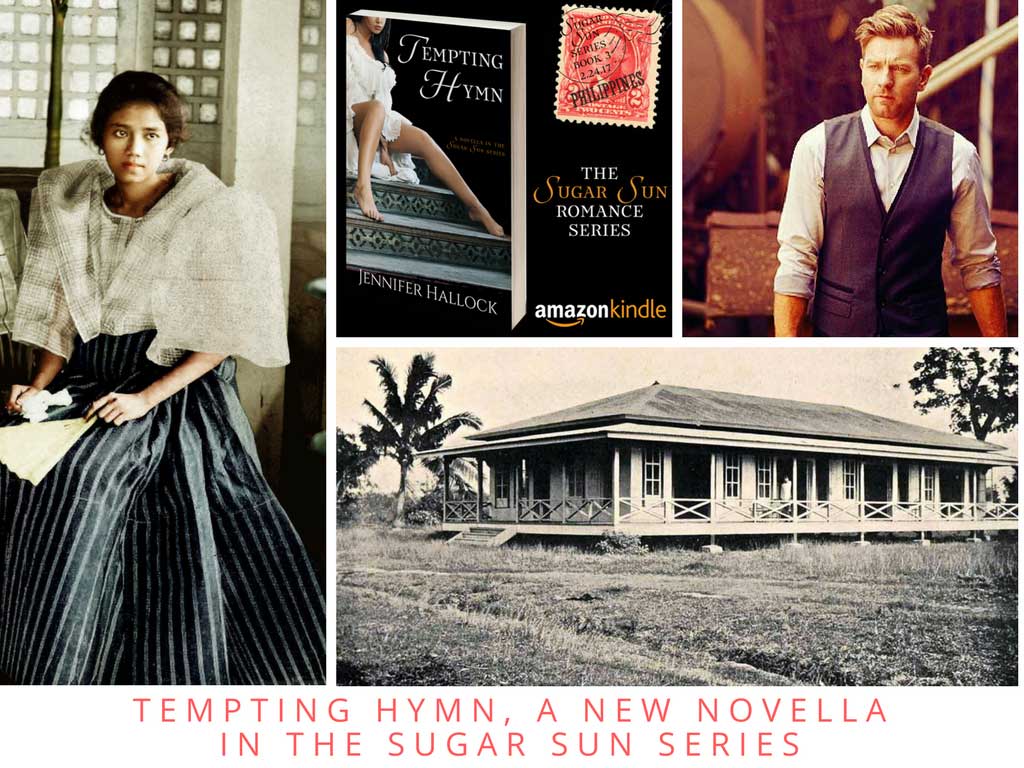 Character board for Tempting Hymn by Jennifer Hallock steamy Sugar Sun historical romance series