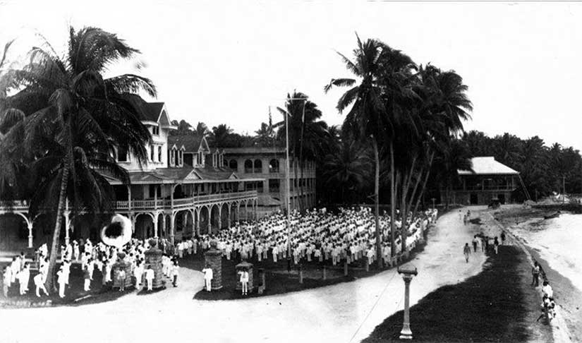 A picture of Silliman University in Dumaguete Philippines founded by American Presbyterian missionaries