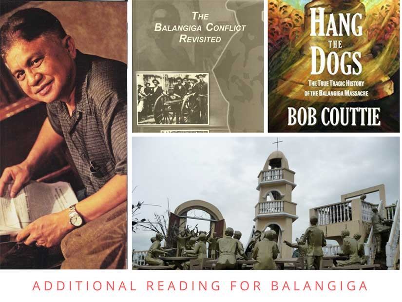 Recommended reading is Borrinaga and Couttie on Balangiga Samar Ninth Infantry attack during war between Philippines and America in Gilded Age