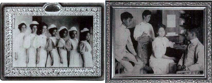 Pictures of Dr. Rebecca Parrish female missionary doctor in Tondo Manila during the American colonial period of Philippines history