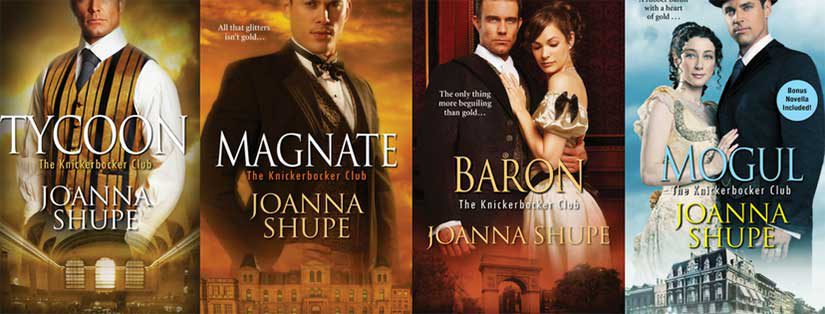 Knickerbocker Club books by award-winning author Joanna Shupe