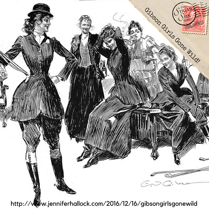 Gibson girls tackle international travel