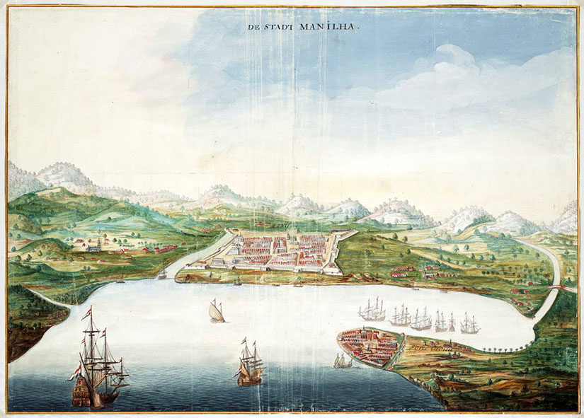 1665 view of Maynila from the bay