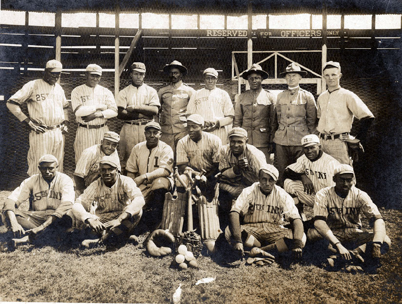 25th Infantry baseball team in 1916