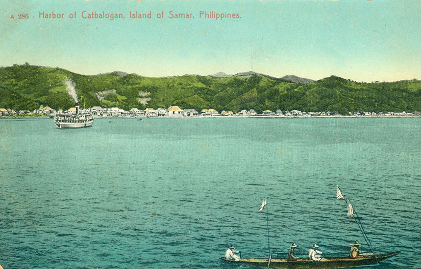 Catbalogan-Harbor-vintage-postcard