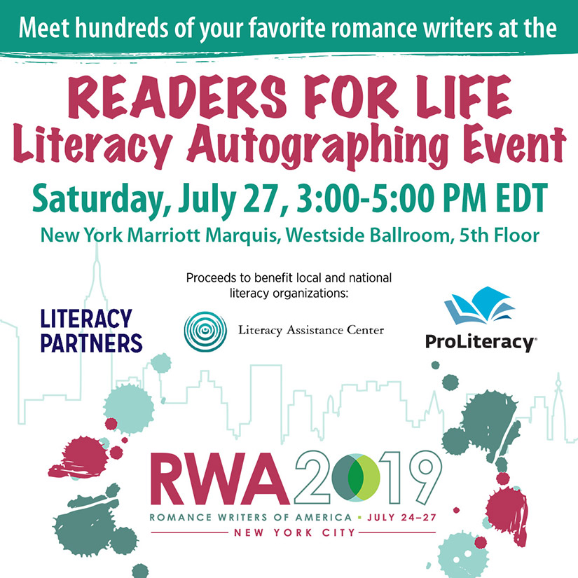 #RWA19-literacy-signing-romance-writers-new-york