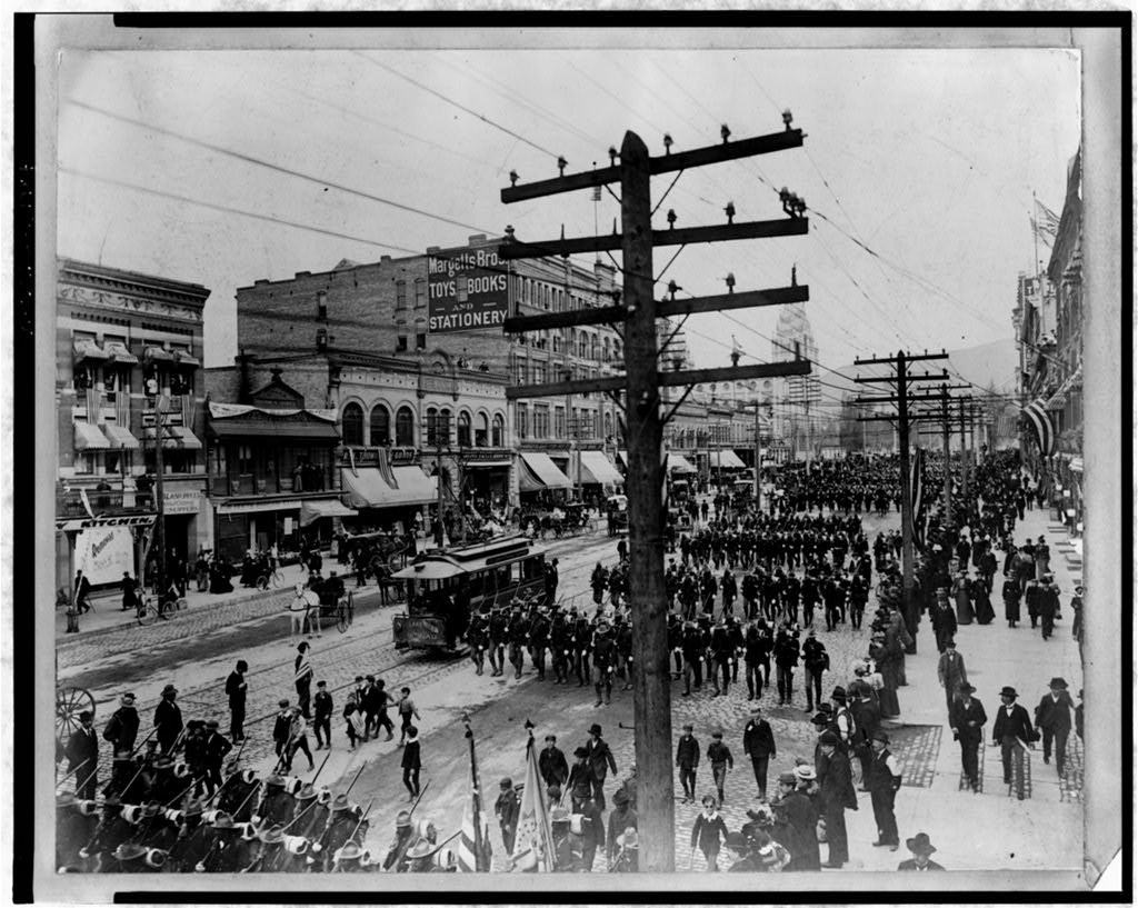 24th-Infantry-leaving-Salt-Lake-City