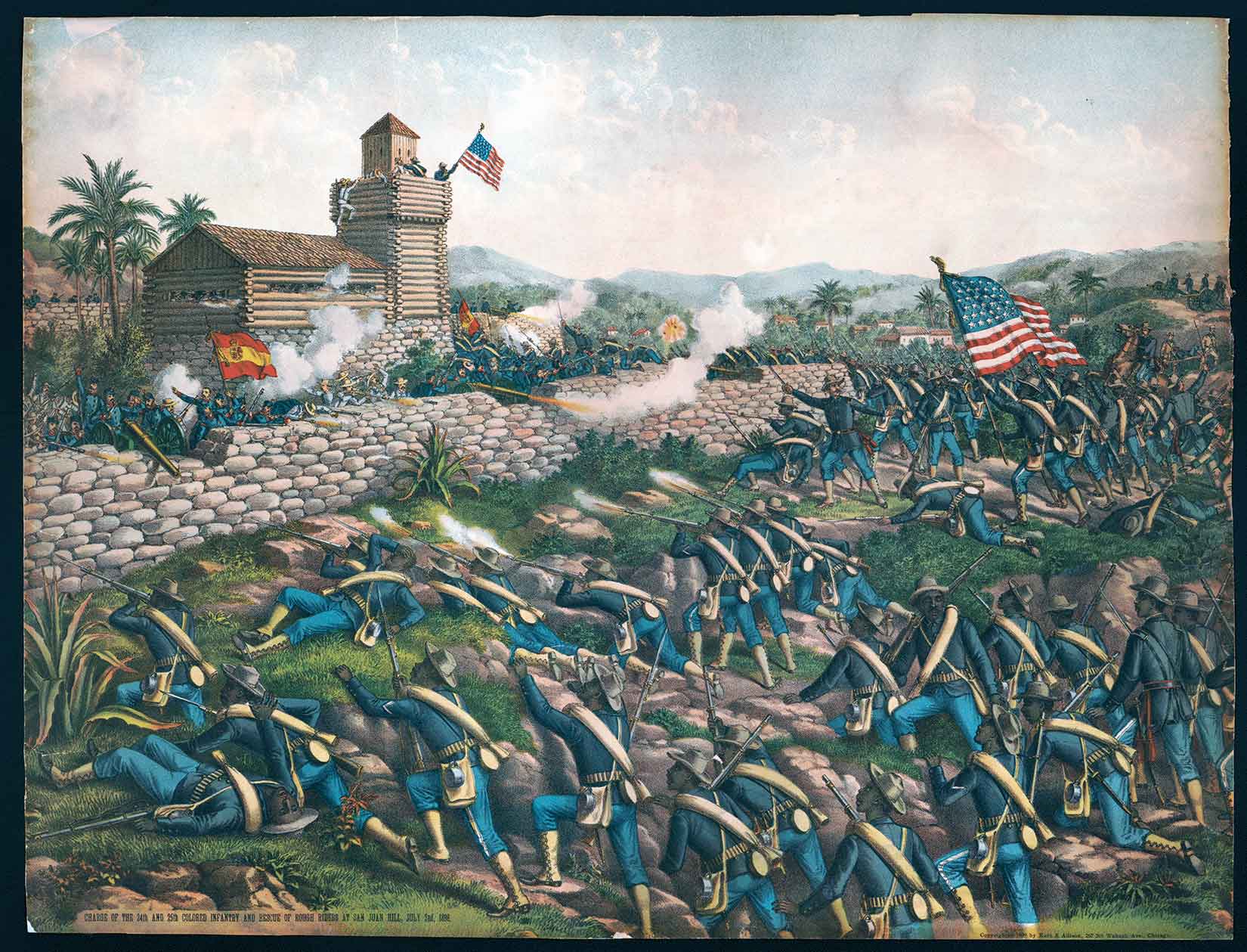 24th-and-25th-infantry-San-Juan-Cuba